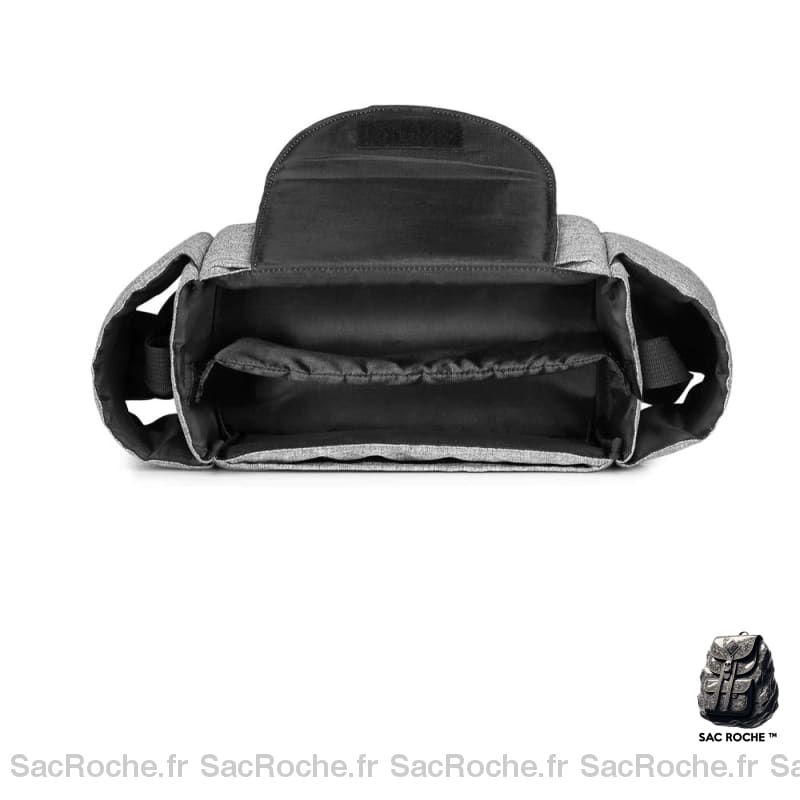 Sac Poussette Polyester Bicolore À Dos Bébé