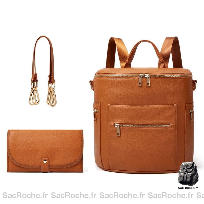 Sac de rangement pour poussette en simili cuir, bonne qualité et à la mode