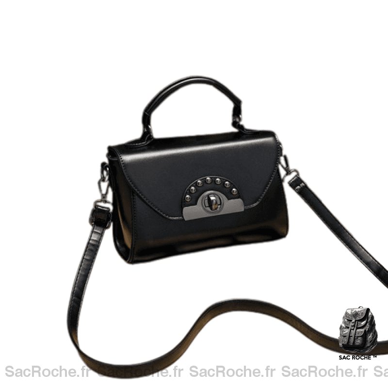 Sac Rabat Femme Noir Black / 22X9X16M À Main