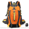 Sac Randonnée 30L Orange / 35L À Dos Sport