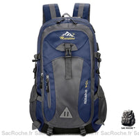 Sac randonnée avec prise téléphone - modèle Bleu Foncé - Sac Roche ™