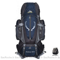 Sac randonnée grande capacité - modèle Bleu - Sac Roche ™