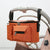 Sac rangement accessoire poussette bébé - modèle Orange - Sac Roche ™