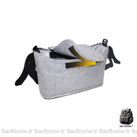 Sac rangement poussette couleur unie - Sac Roche ™