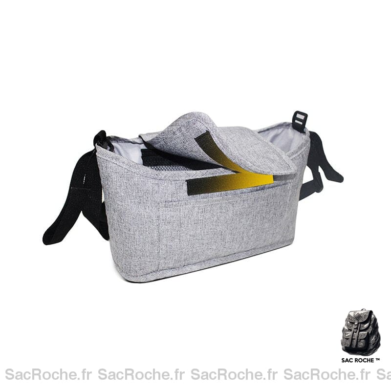 Sac Rangement Poussette Couleur Unie À Dos Bébé