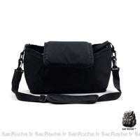 Sac rangement poussette couleur unie - modèle Noir - Sac Roche ™