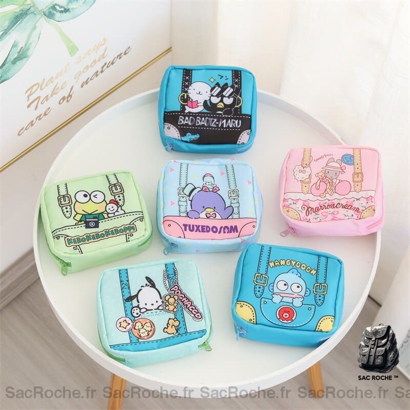 Sac Rangement Serviettes Hygiéniques Femme Besace Femme