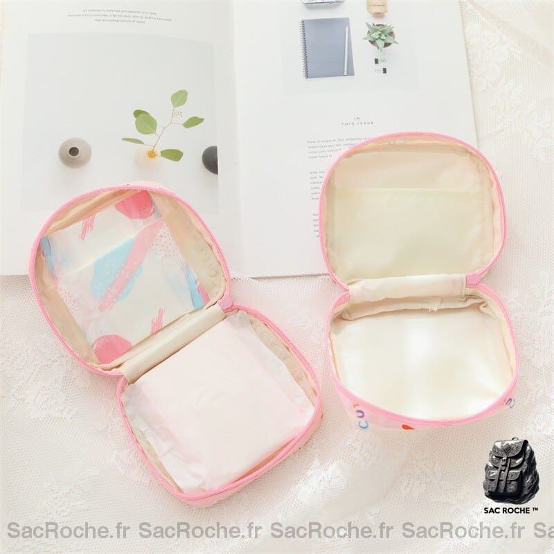 Sac Rangement Serviettes Hygiéniques Femme Besace Femme