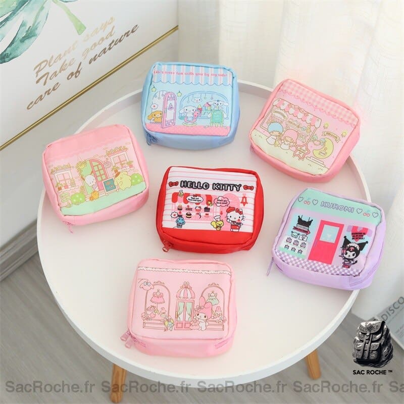 Sac Rangement Serviettes Hygiéniques Femme Besace Femme