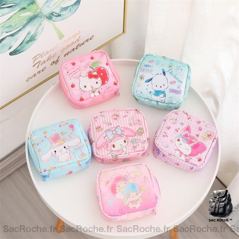 Sac Rangement Serviettes Hygiéniques Femme Besace Femme