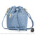 Sac Seau Cuir Élégant Petit Main - modèle Bleu - Sac Roche ™