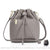 Sac Seau Cuir Élégant Petit Main - modèle Gris - Sac Roche ™