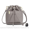 Sac Seau Cuir Élégant Petit Main Gris Sac À Main Femme