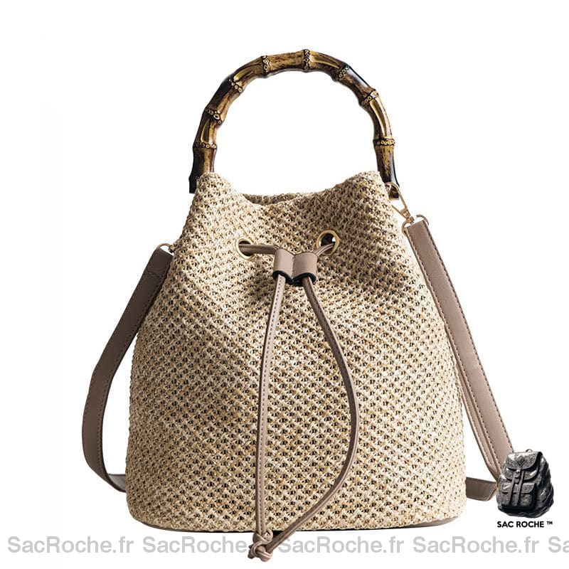 Sac Seau En Paille Style Bohème Sac À Main Femme