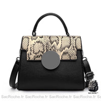 Sac serpent cuir mini - modèle Khaki - Sac Roche ™