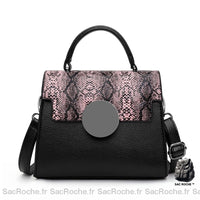 Sac serpent cuir mini - modèle Rose - Sac Roche ™