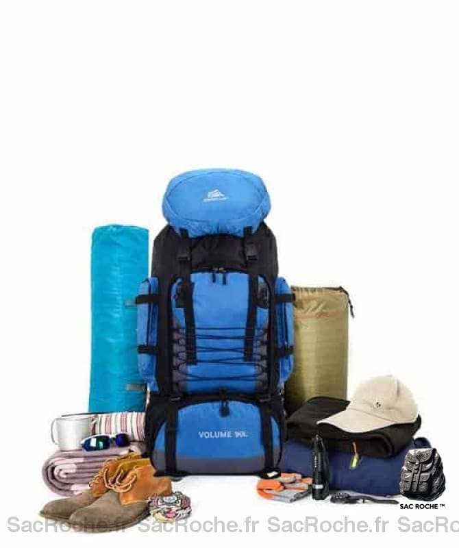 Sac Ski Grande Capacité 90L À Dos Sport
