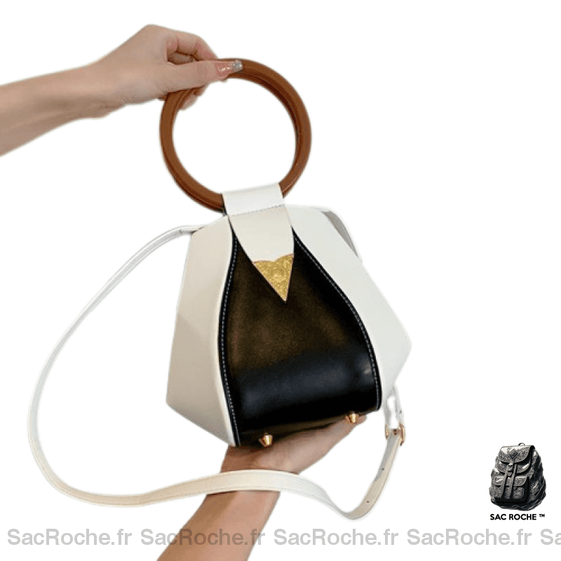 Sac Soirée Femme Noir / 13X12X22Cm À Main