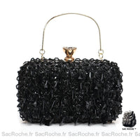 Sac Soirée Femme - modèle Noir - Sac Roche ™