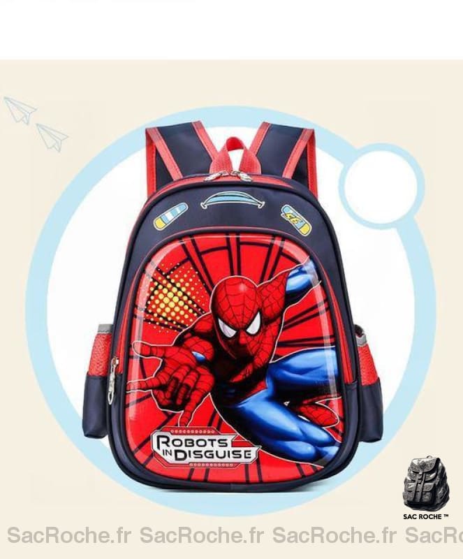 Sac Spider-Man Rigolo École À Dos Enfant