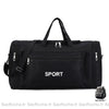 Sac Sport Bandoulière Noir Noir À Dos