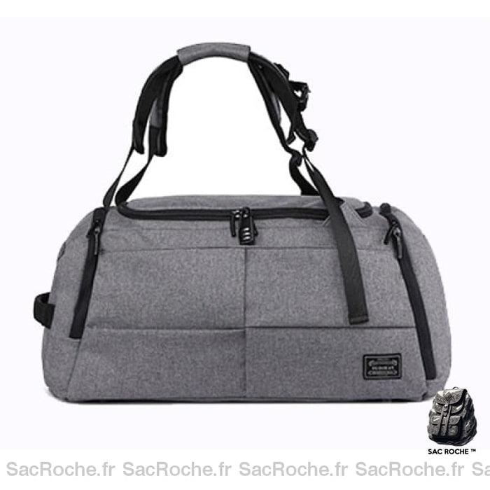Sac de sport multiporté - Gris - Sac de marin Hommes Voyage Sacs