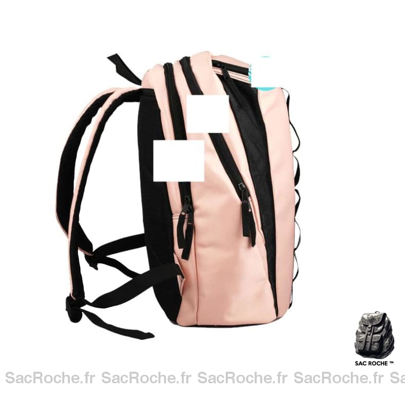 Sac Sport Yoga Tennis Imperméable Rose À Dos