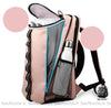 Sac Sport Yoga Tennis Imperméable Rose À Dos