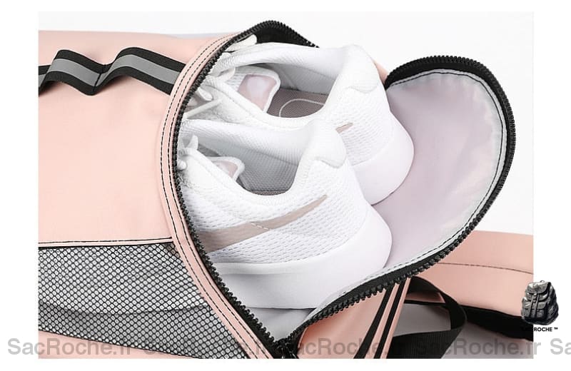 Sac Sport Yoga Tennis Imperméable Rose À Dos