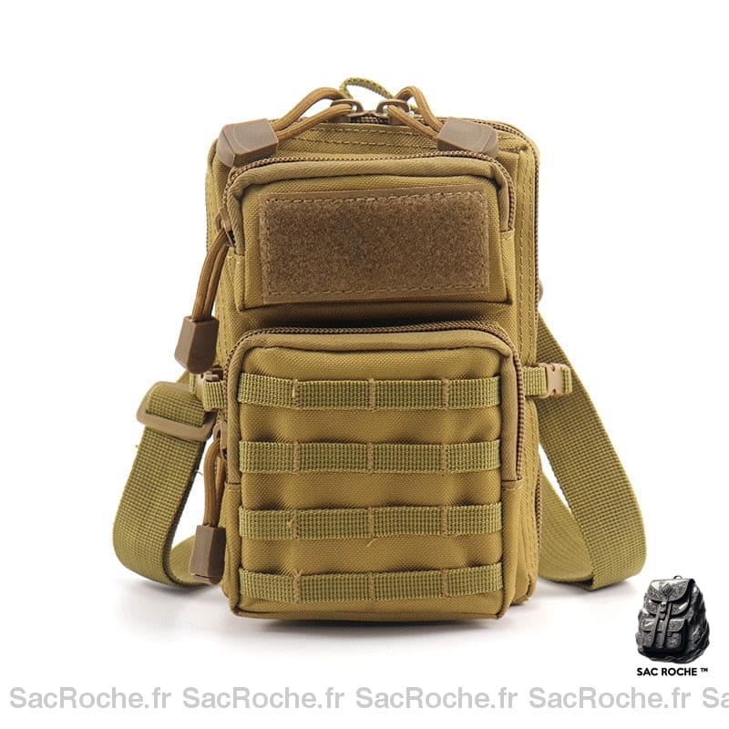 Sac à main tactique avec ceinture de hanche vert à la mode