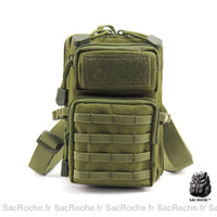 Sac tactique avec ceinture hanche - modèle Vert - Sac Roche ™