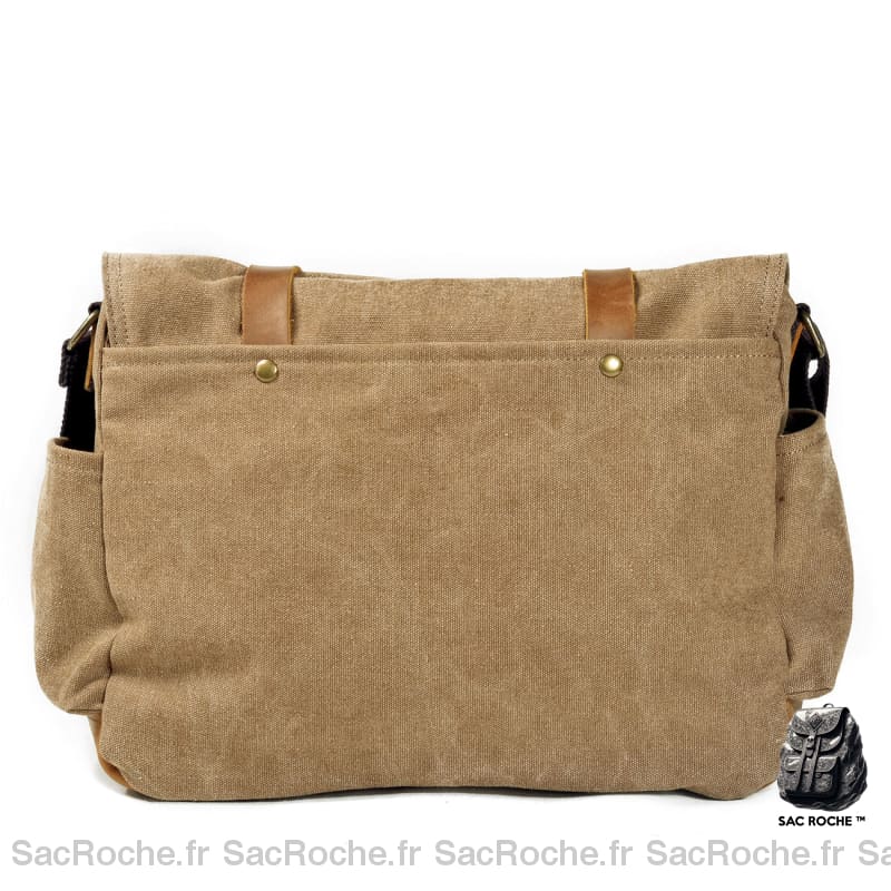 Sac Toile Bandoulière Homme À Dos