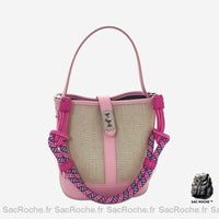 Sac Toile Femme Élégant - modèle Rose - Sac Roche ™