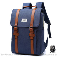 Sac Toile Vintage Maxi - modèle Bleu - Sac Roche ™