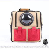 Sac transport chat confortable - modèle Kaki - Sac Roche ™