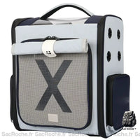 Sac transport chat extensible - pratique et sûr - modèle Gris - Sac Roche ™