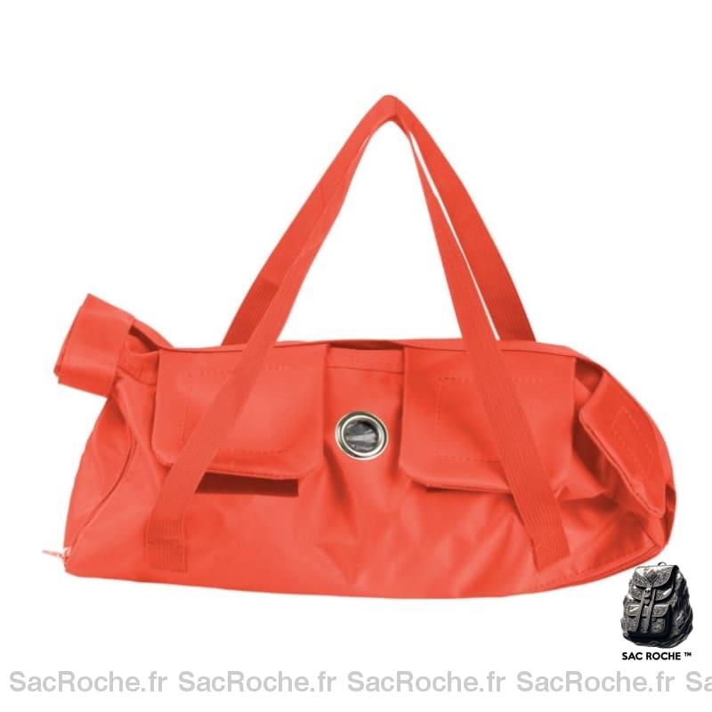 Sac tendance de transport pour chat - Orange, M - Chat Chien