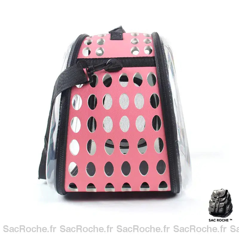 Sac Transport Transparent Chien Chat À Dos Homme