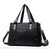 Sac Trapèze Femme Multi-Compartiments - Anses Larges - modèle Noir - Sac Roche ™