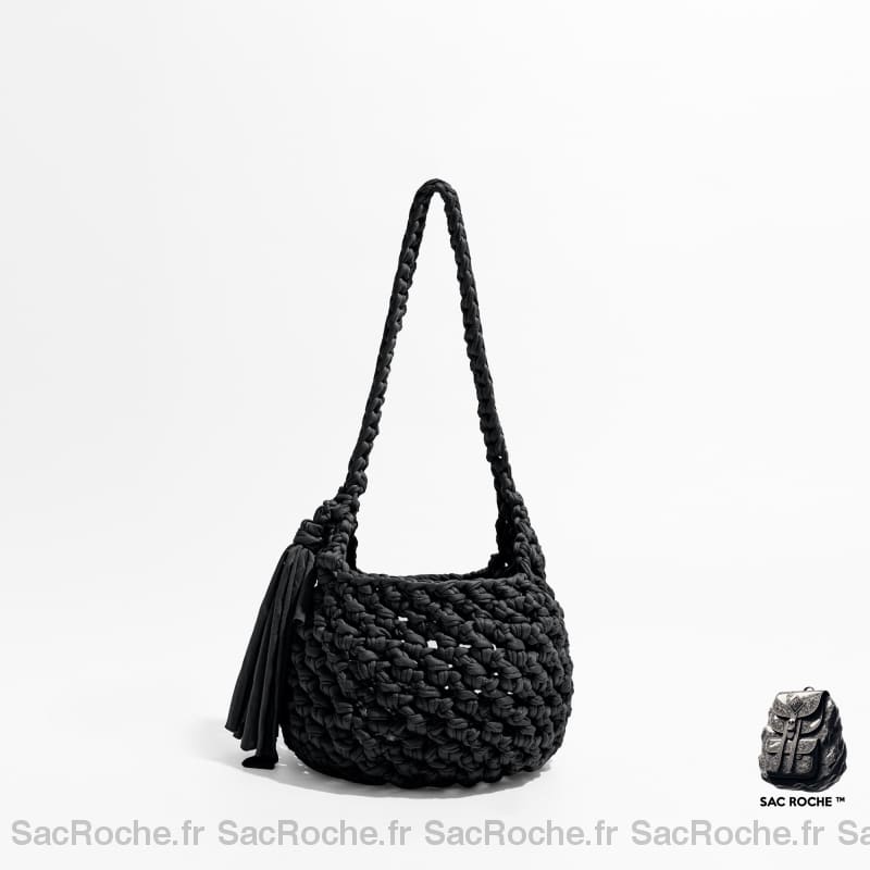 Sac Troué Femme Chics Noir À Main