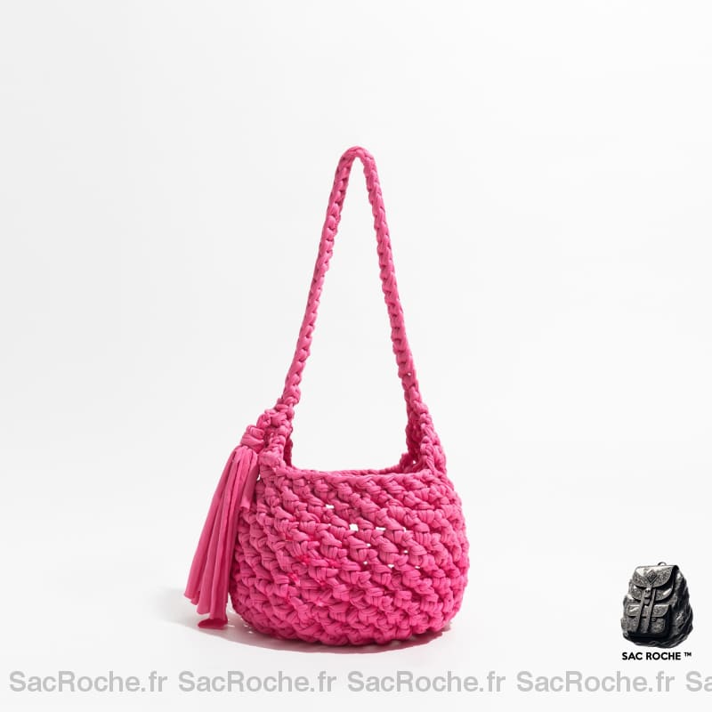 Sac Troué Femme Chics Rose À Main