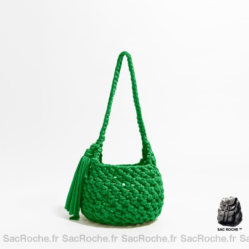 Sac Troué Femme Chics Vert À Main