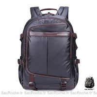 Sac Urbain Homme En Cuir Noir Sac À Dos