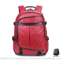 Sac urbain homme en cuir - modèle Rouge - Sac Roche ™