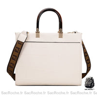 Sac Urban Femme Bandoulière - modèle Blanc - Sac Roche ™