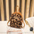 Sac Velours Confortable - modèle Leopard Marron - Sac Roche ™