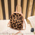 Sac Velours Confortable - modèle Leopard Rose - Sac Roche ™