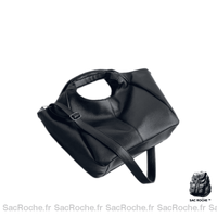 Sac Ville Femme - Élégant et Pratique - modèle Noir - Sac Roche ™