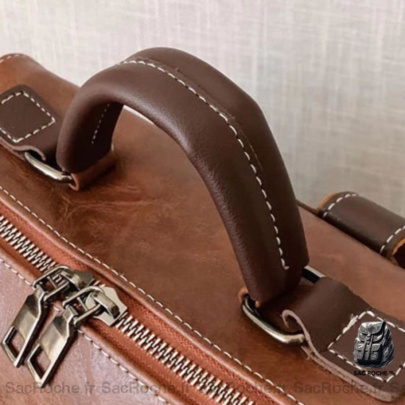 Sac Vintage En Similicuir À Dos Femme