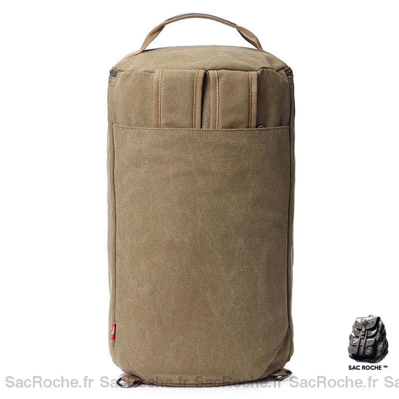 Sac Vintage Grande Capacité À Dos Militaire